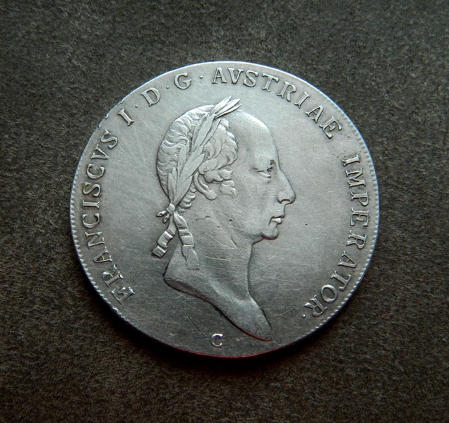 Predám 1 toliar 1826 C  Franciscus I.