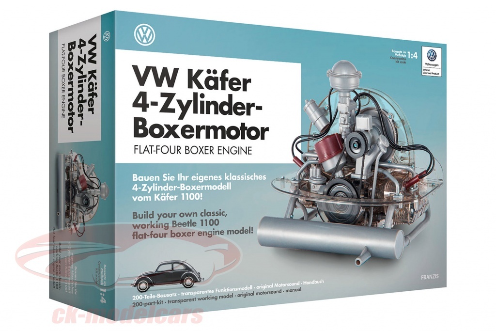 Volkswagen VW pretzel beetle 4-cylinder boxer engine 1946-19