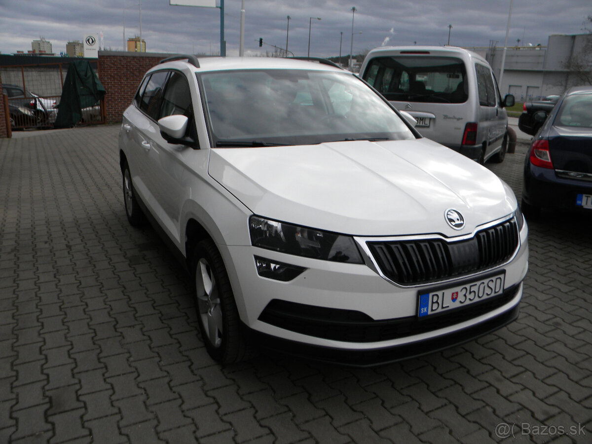 Skoda Karoq 1,6 TDI DSG 85KW,A7.