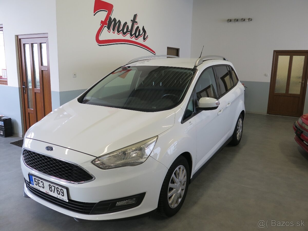 Ford Grand C-MAX 1.5TDCi,klima,výhřev,senzory, DPH