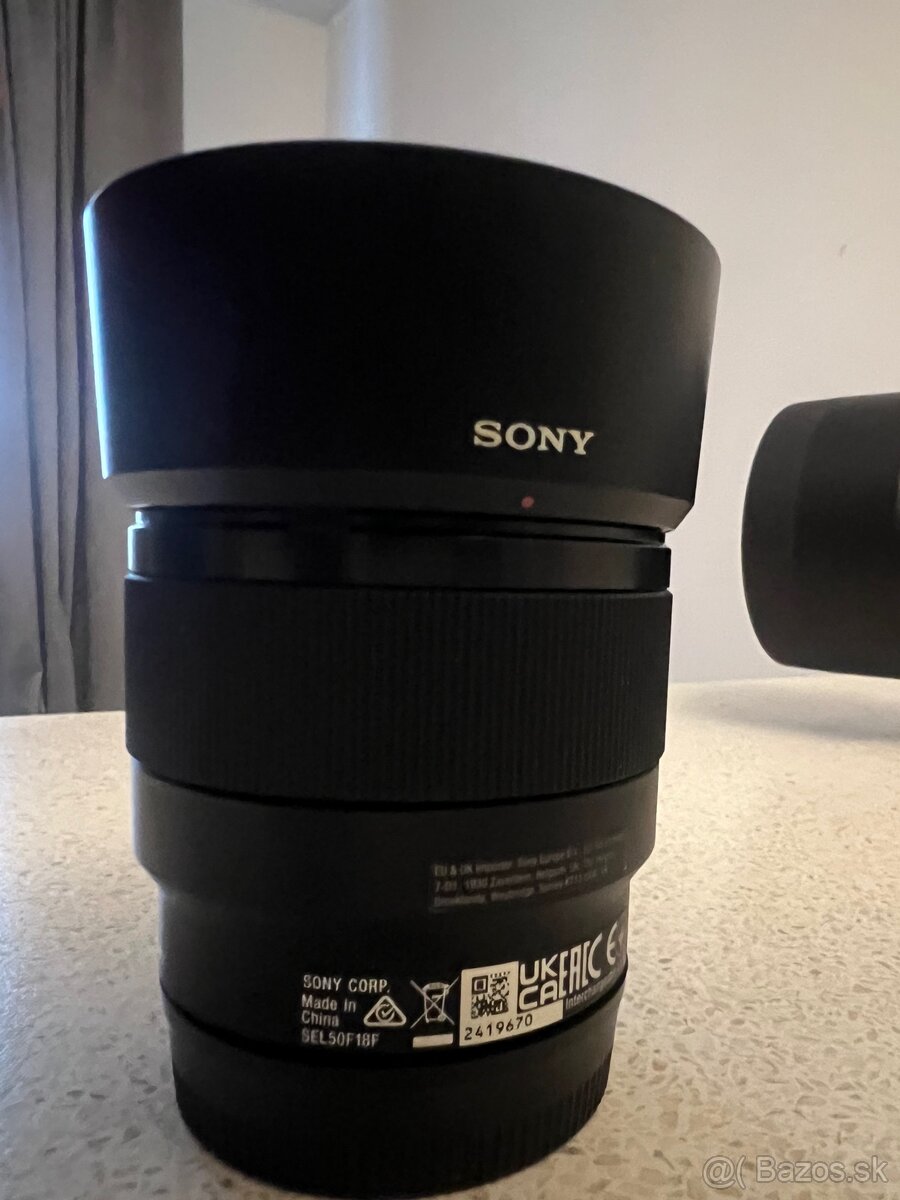 Sony fe 50mm f1.8