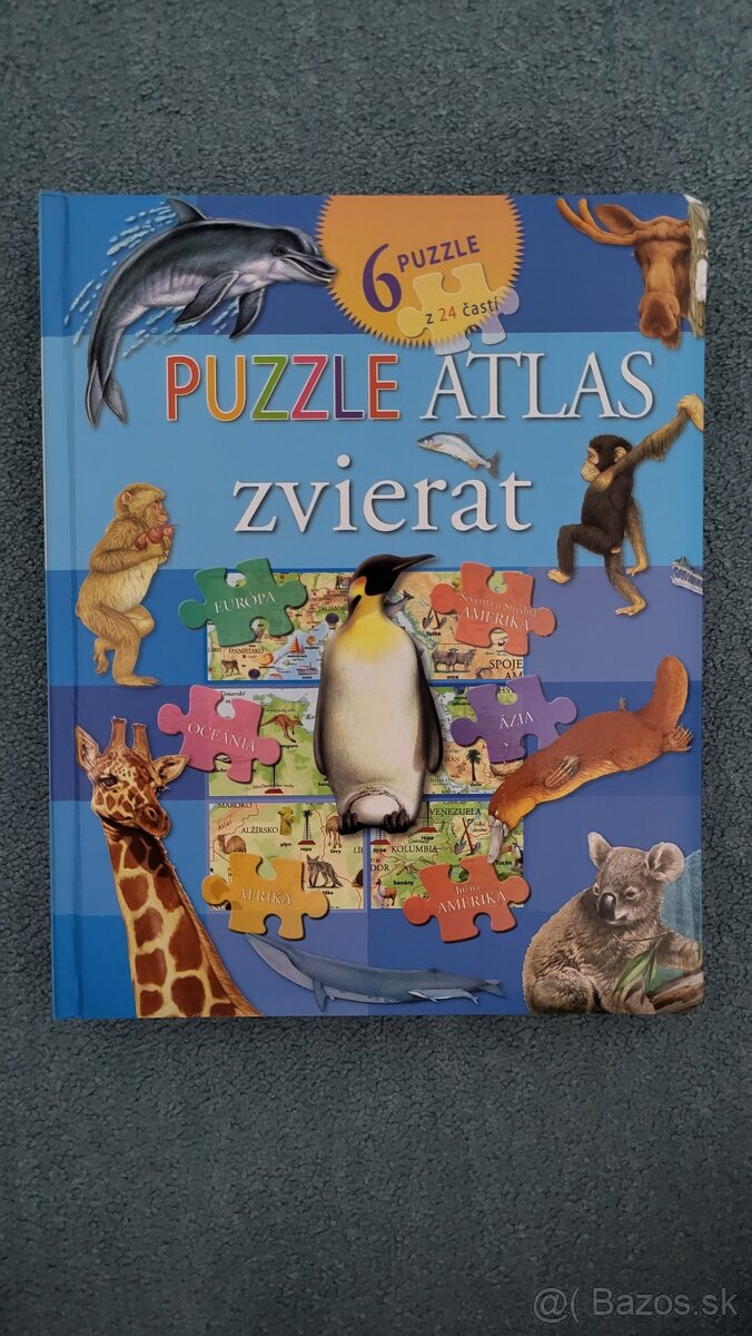 Puzzle Atlas zvierat