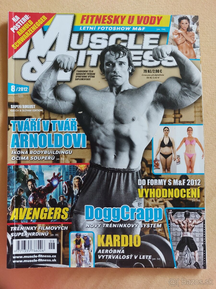 Časopisy Muscle&fitness