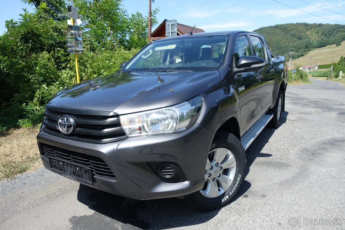 Toyota Hilux DC 2.4 D-4D pick up, 110kW, M6, 4d.