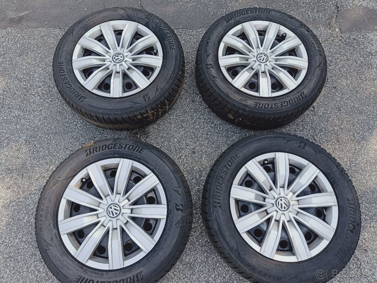 59.VW Tiguan plechové disky 215/65 R17