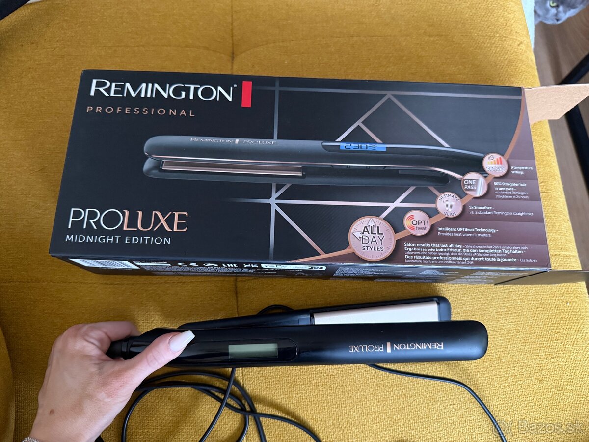 Žehlička na vlasy Remington ProLuxe S9100B