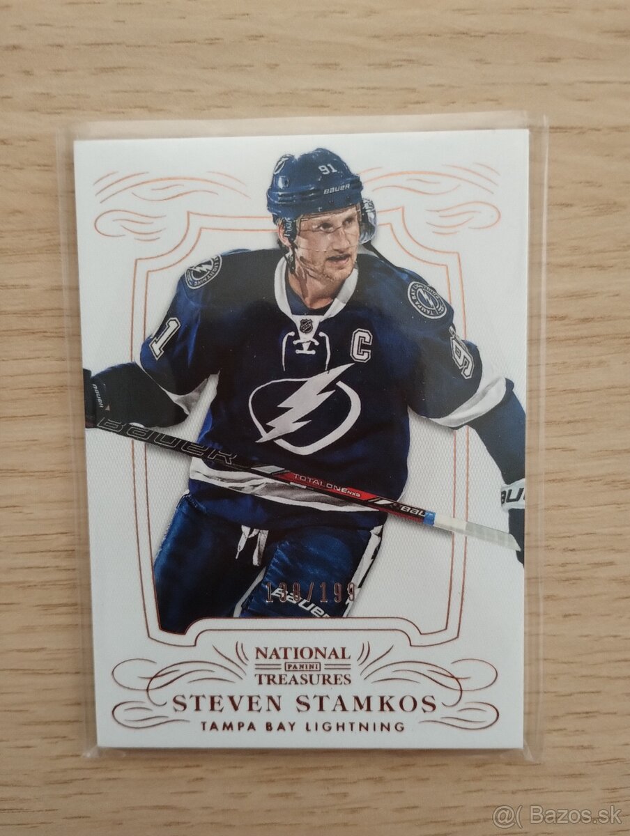 Predám hokejovú kartičku Steven Stamkos National Treasures