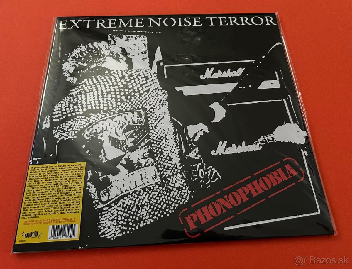 EXTREME NOISE TERROR -Phonophobia Lp