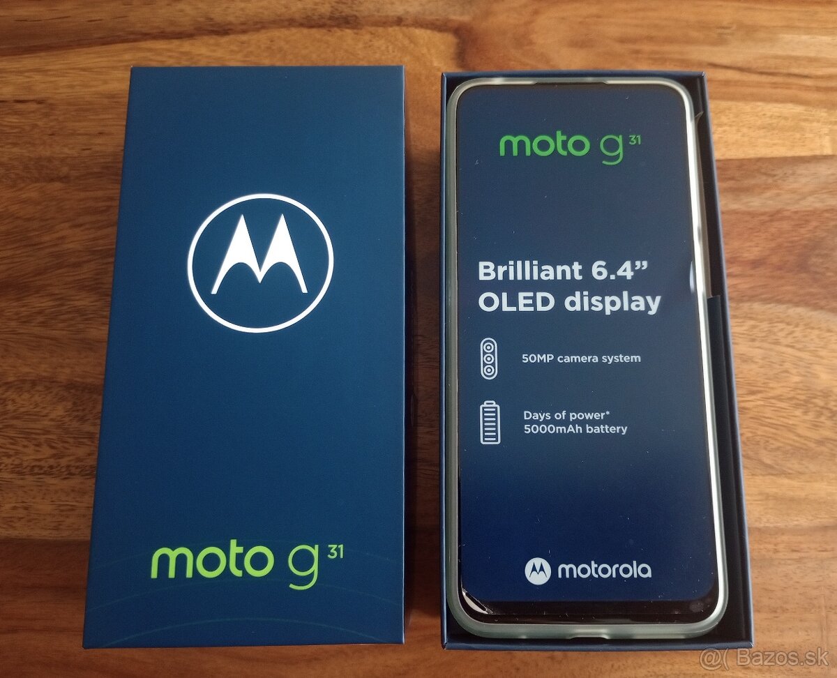 Motorola Moto G31 4GB/64GB Dual Sim NOVÝ