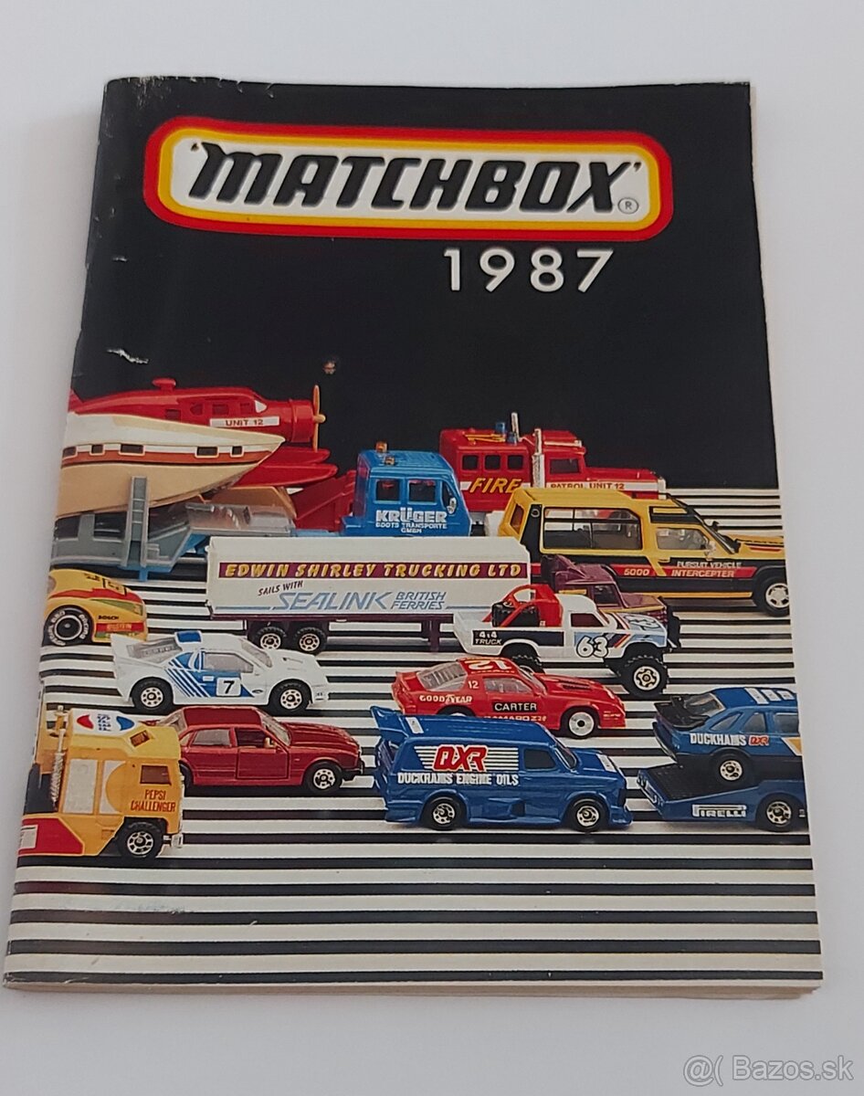 MATCHBOX - Katalóg 1987- 100% stav