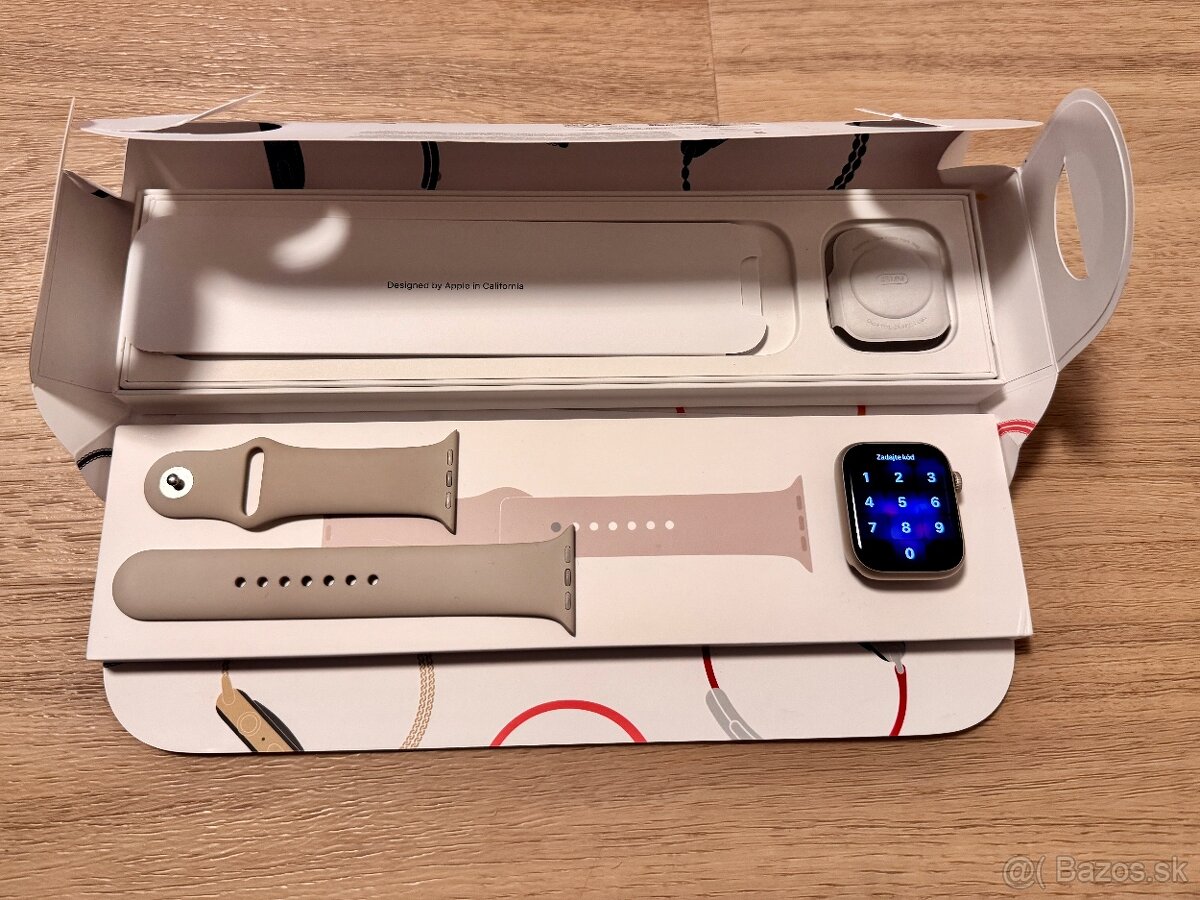 Apple watch 7, 45mm, cellular (LTE) Starlight