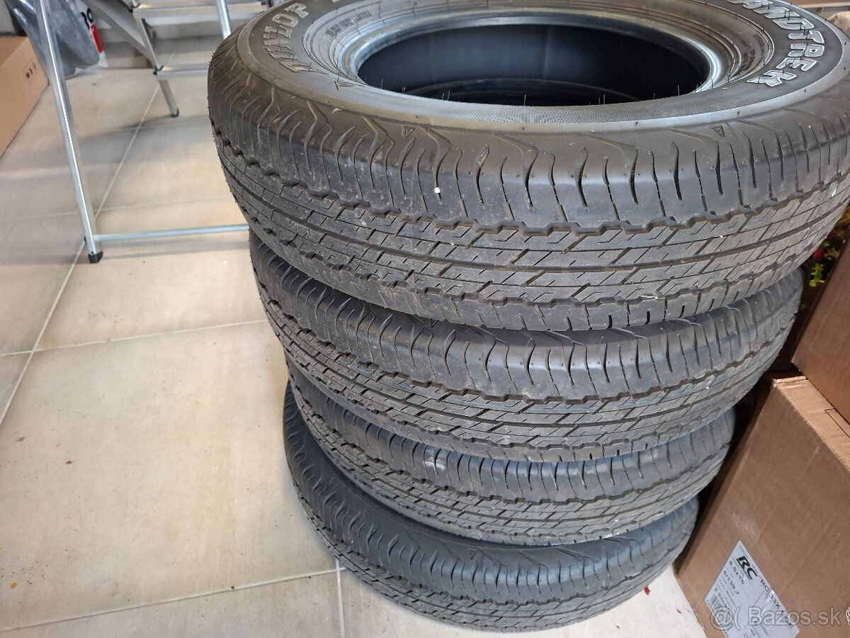 Predám 4ks nové pneumatiky Dunlop Grandtrek AT 20 195/80 R15