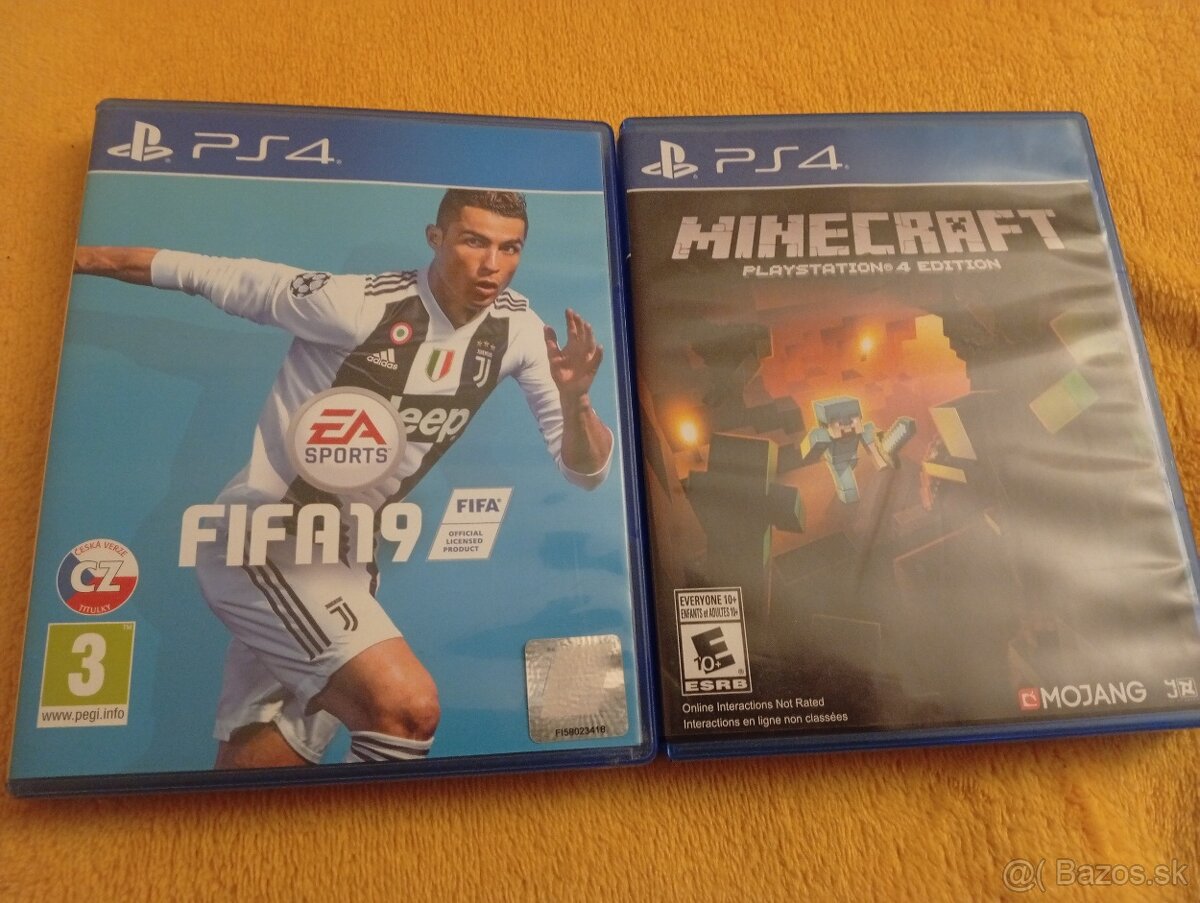 PS4 Minecraft FIFA 19