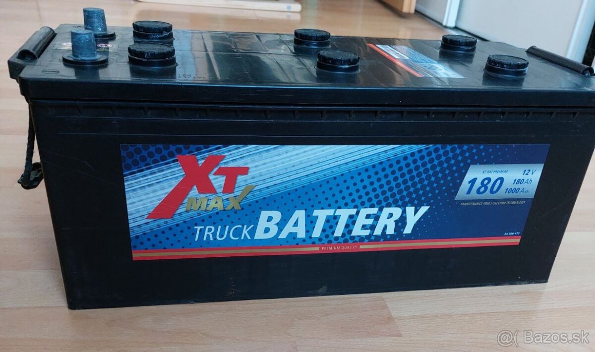 Predám autobateriu 12V 180Ah 1000A znacka XT Truck Battery.