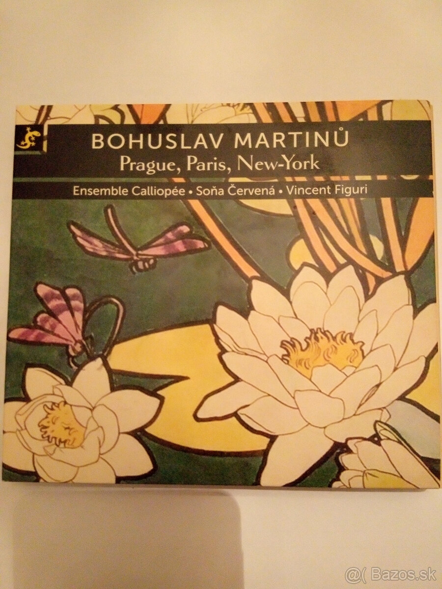 CD Bohuslav Martinu, 2 CD, Ensemble Calliopee