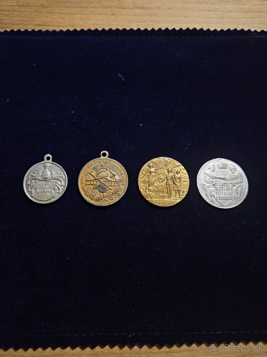 Bohemikálni medaile od r. 1898