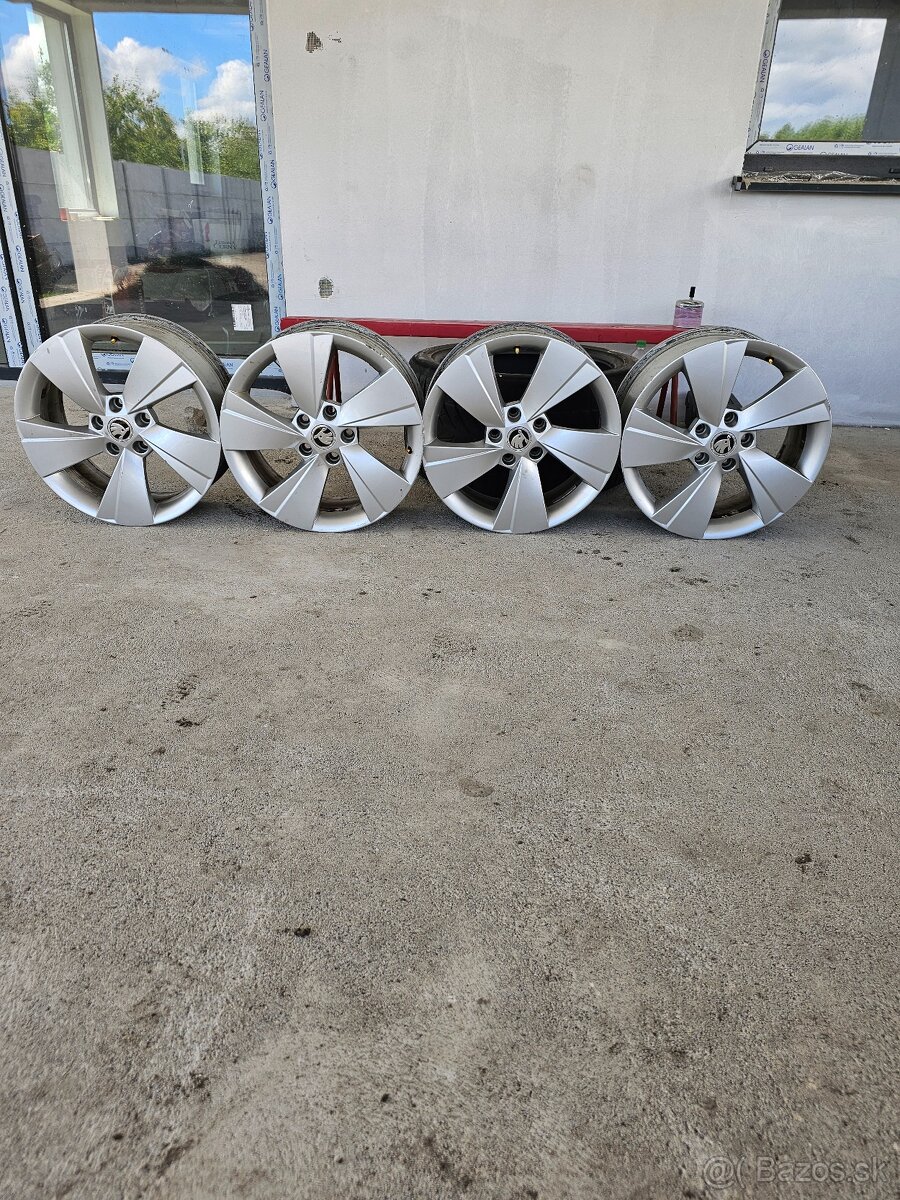 5x112 r17 škoda alu disky