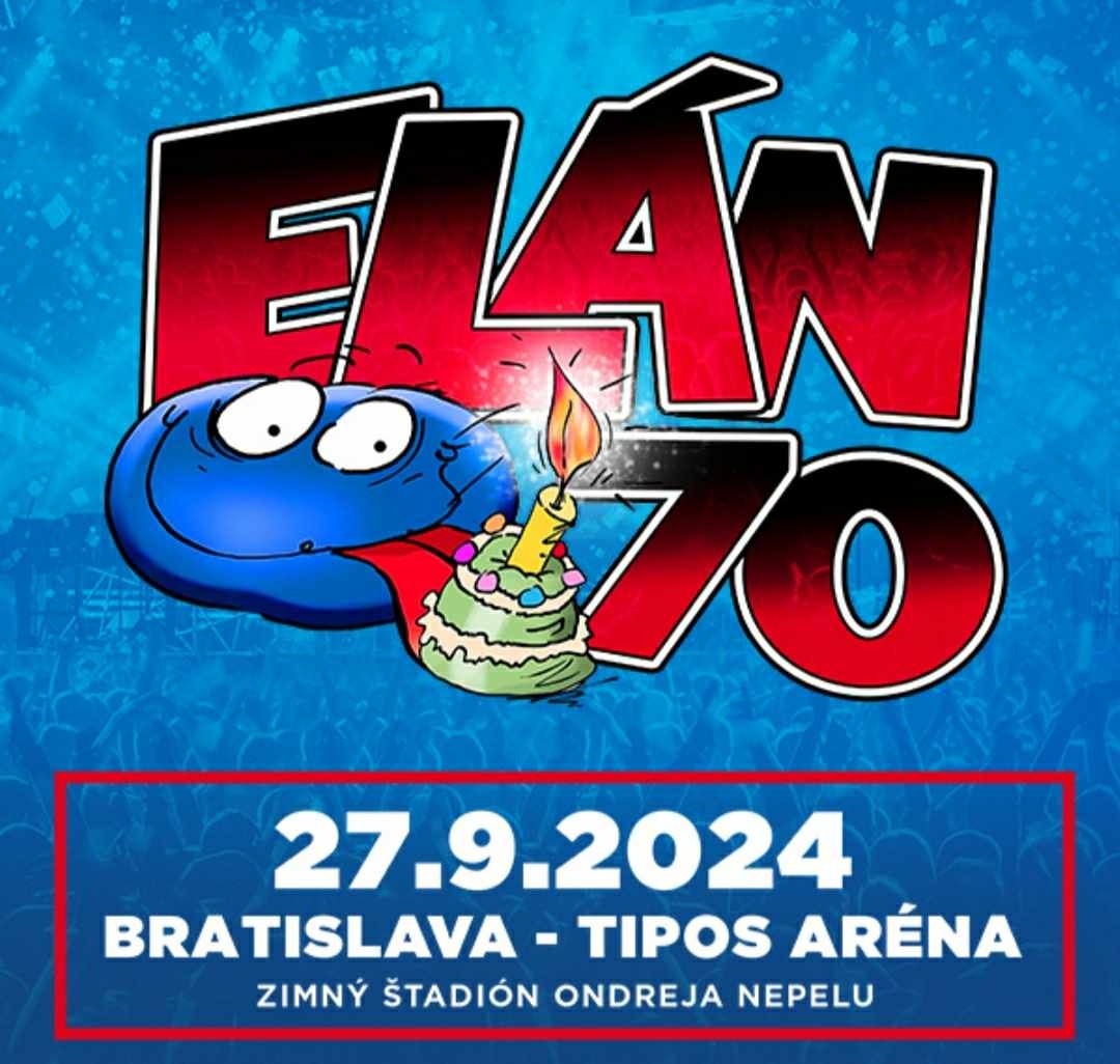 1 vtupenka na koncert Elánu kúpené na Ticketportalu