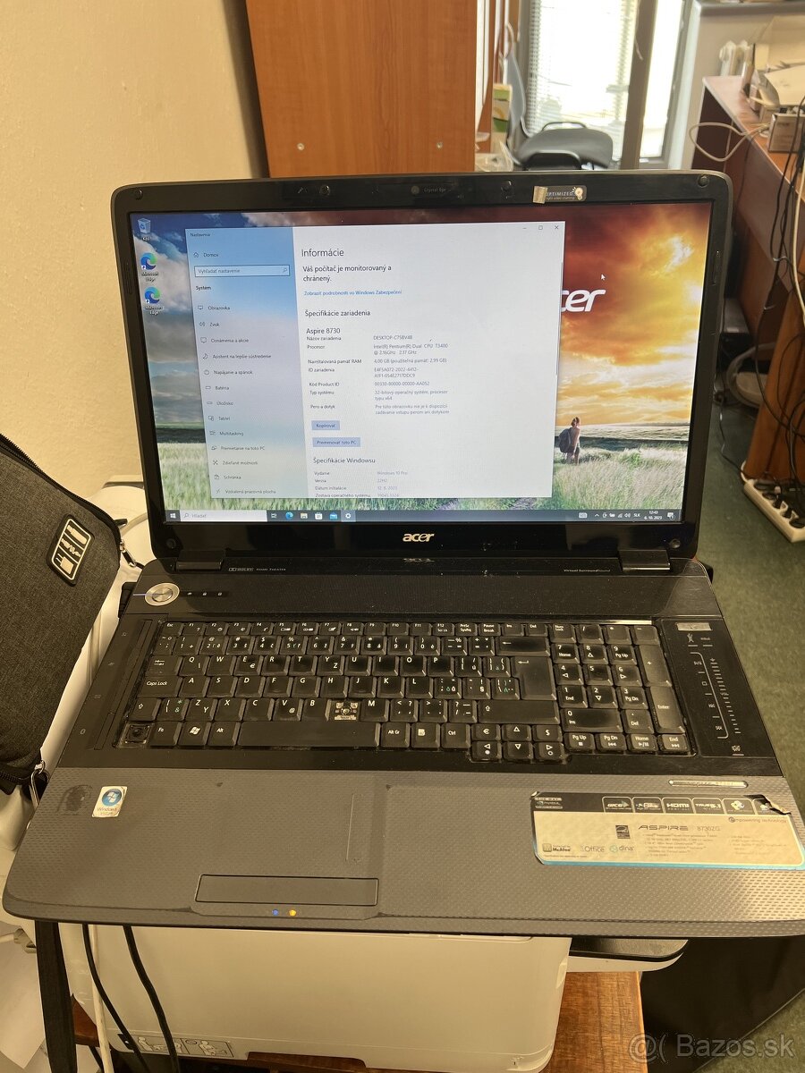 Acer ASPIRE 8730ZG 18,4"