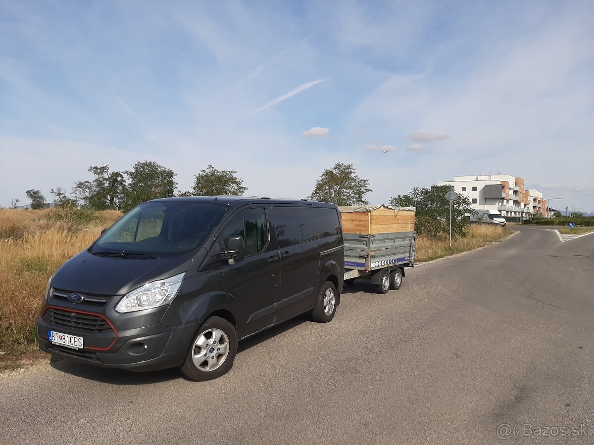 dodavka FORD Transit Custom 2016 L1H1 tazne 2500kg navi