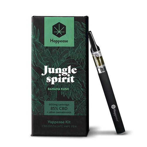 Happease Classic Jungle Spirit Vapovacia sada 85 % CBD 600 m