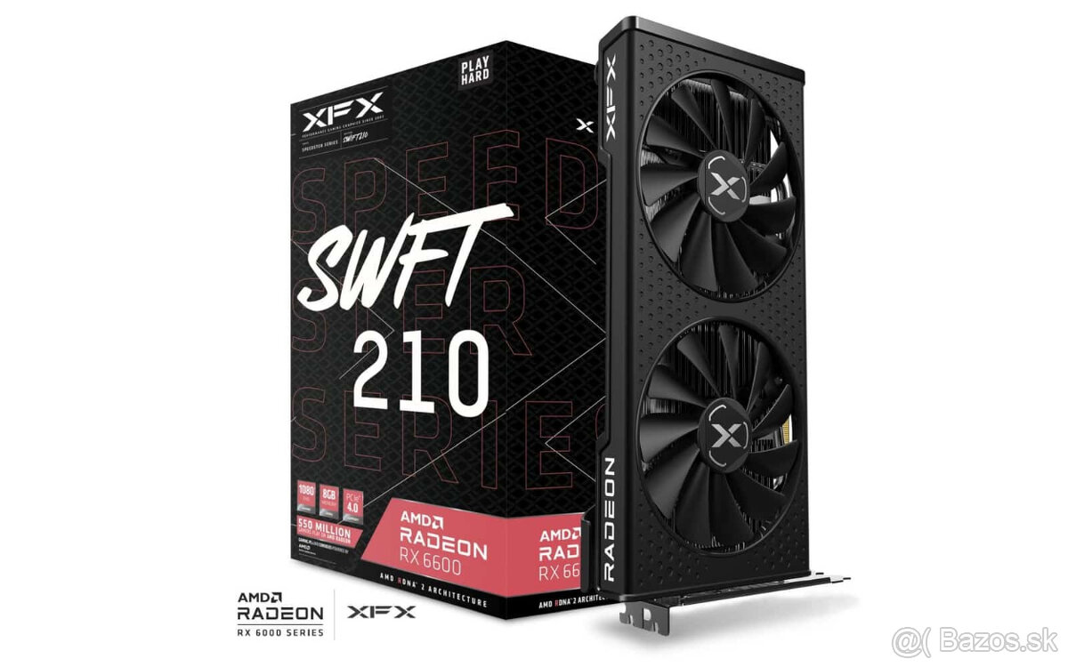 XFX Speedster SWFT 210 AMD Radeon RX 6600 Core