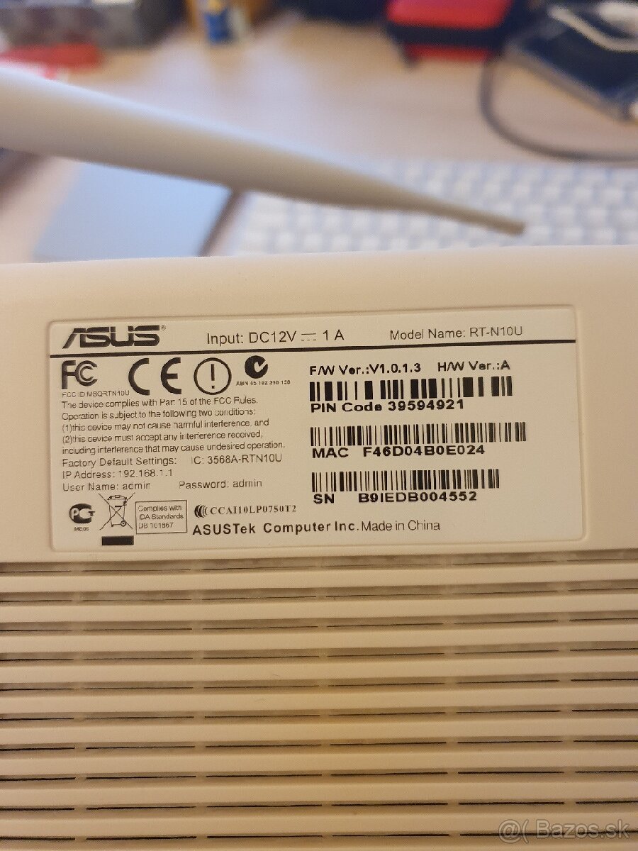 Router Asus RT-N10U