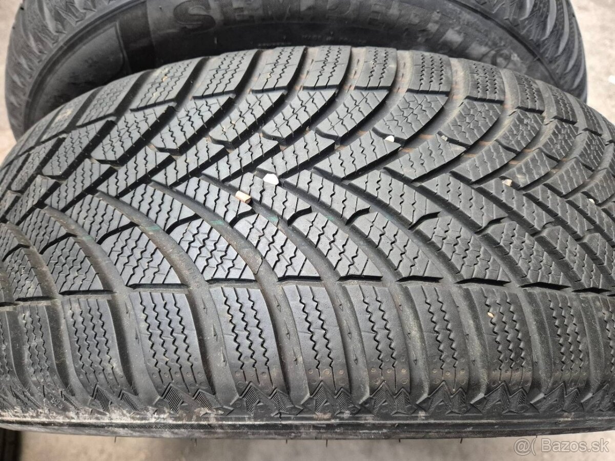 215/55 r17 zimné 2 ks SEMPERIT dezén 8,3 mm DOT2021