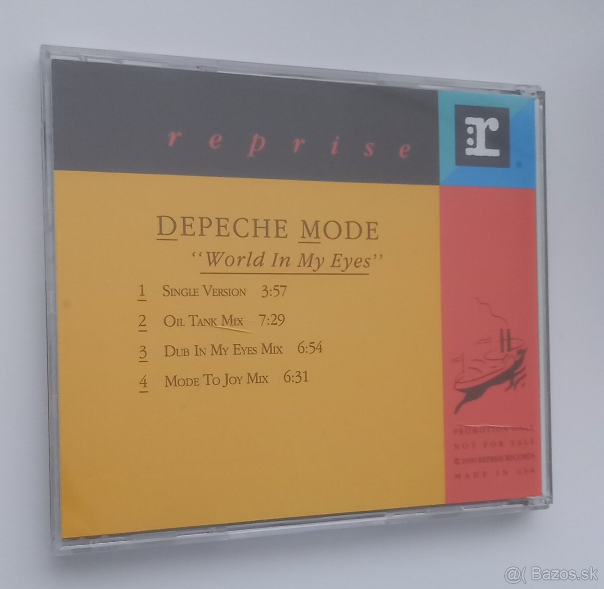 Depeche Mode US CD Promo World In My Eyes 4 tracks