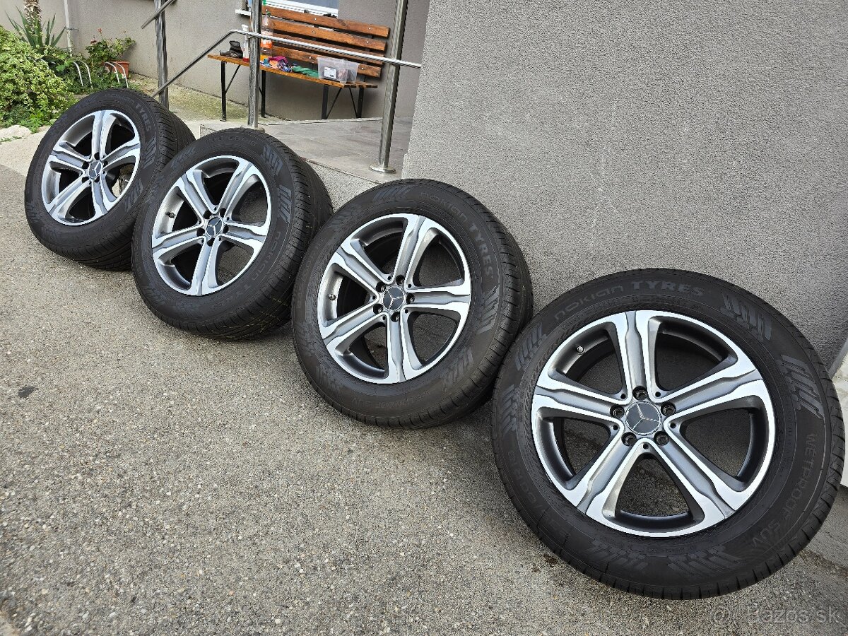 Letné kolesa MERCEDES GLE 5x112 r18  235/60 r18