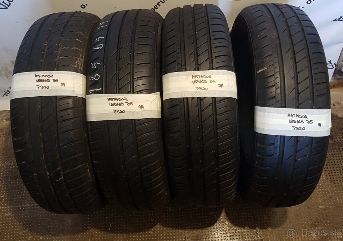 Letné pneumatiky 185/65 R15 MATADOR