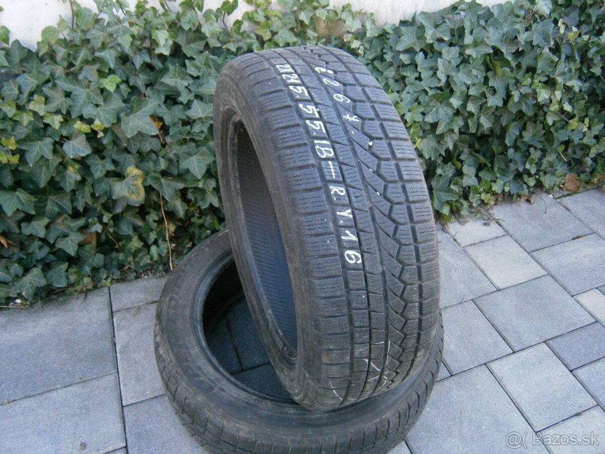 Predám 2x zimné pneu Toyo 215/55 R18 99VXL