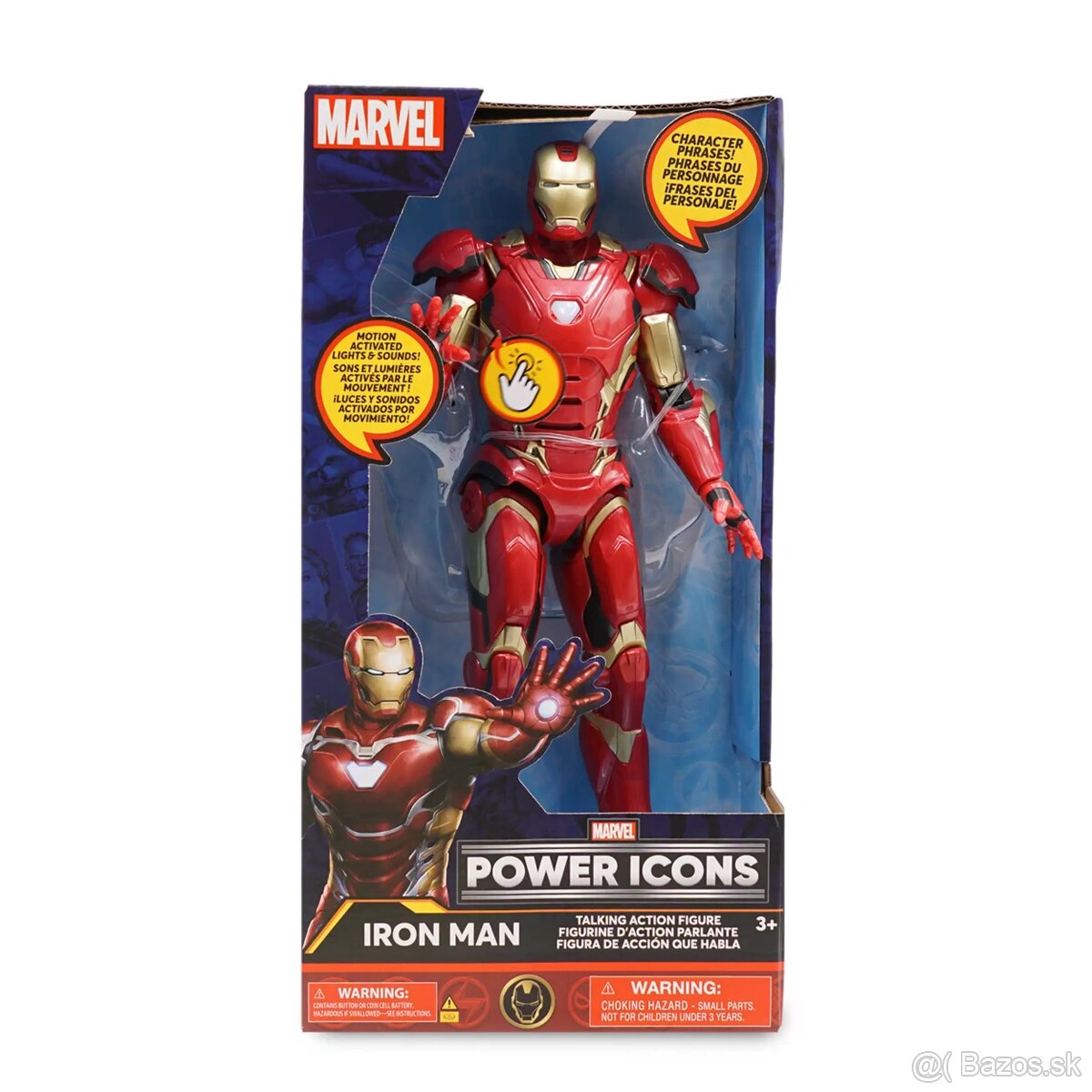 Iron-man talking action figure original DISNEY Marvel