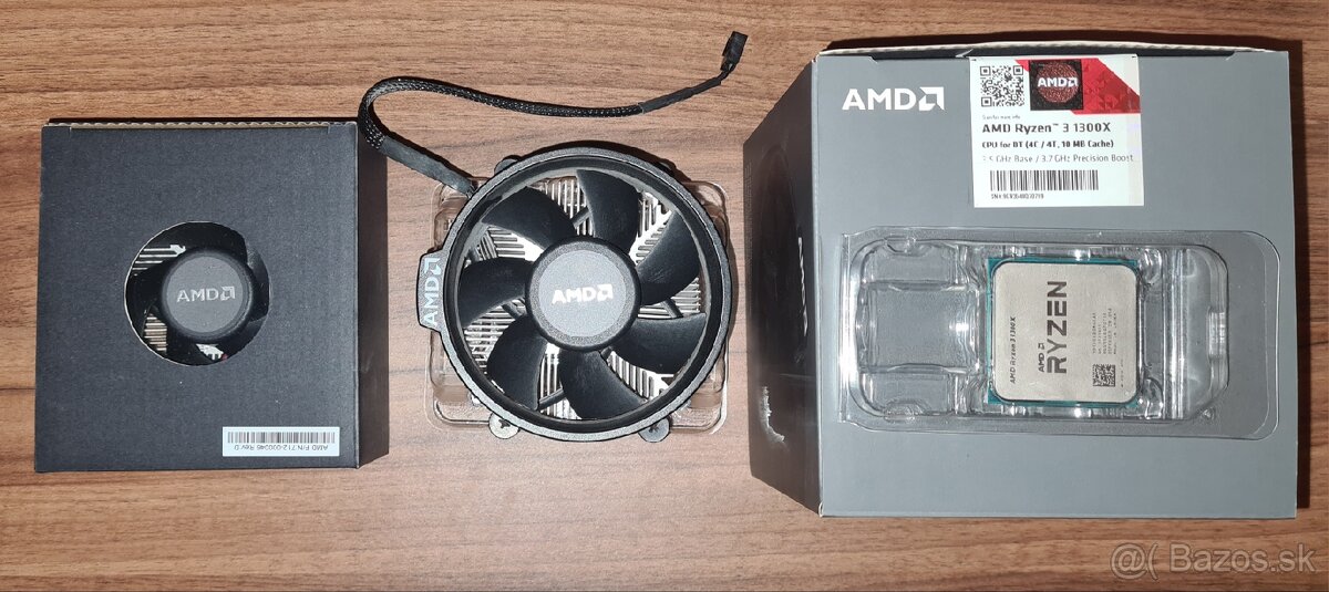 Predám AMD Ryzen 3 1300x a chladiče