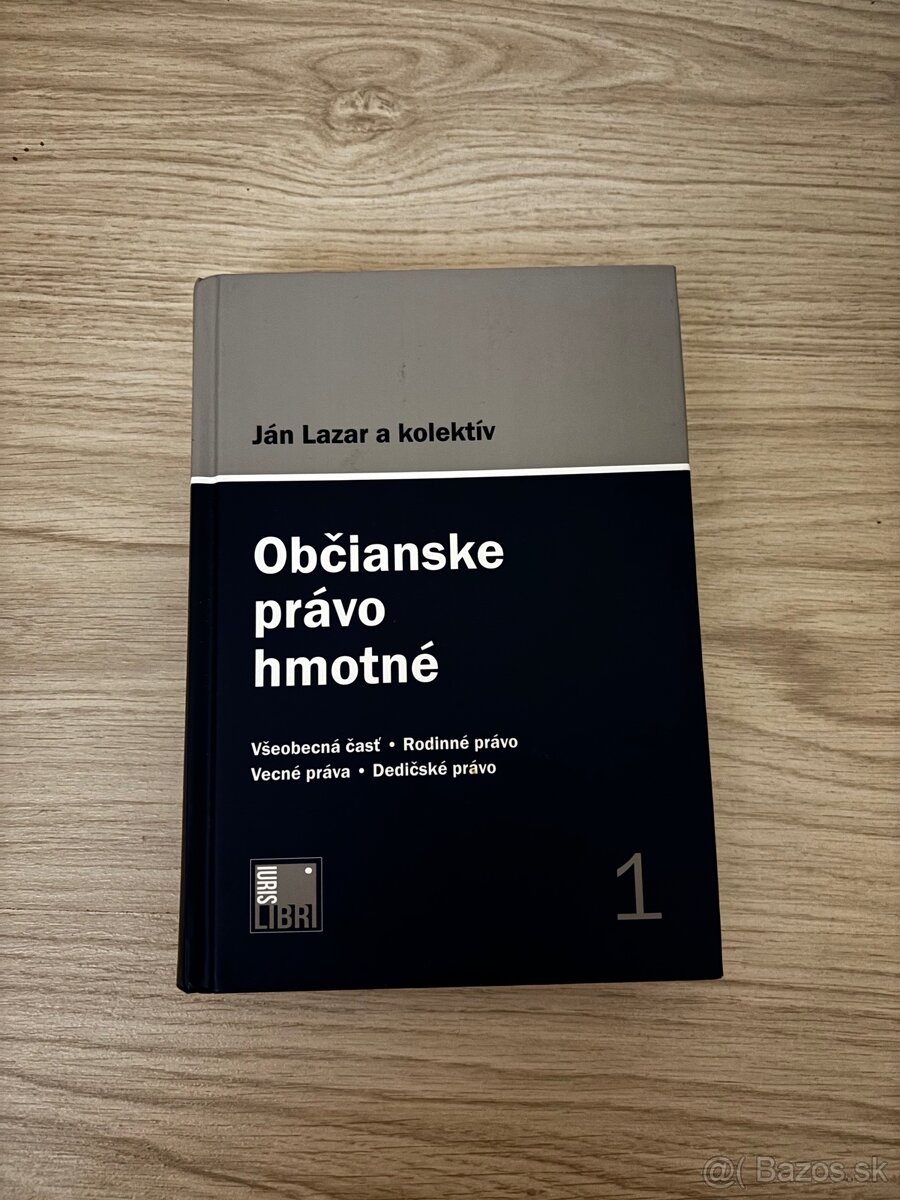 Predané Občianske právo hmotné - Ján Lazar