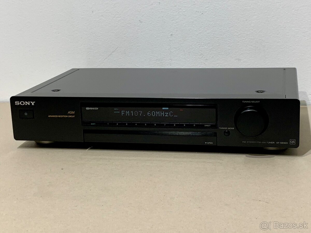 SONY ST-SB920 QS …. FM/AM Stereo Tuner