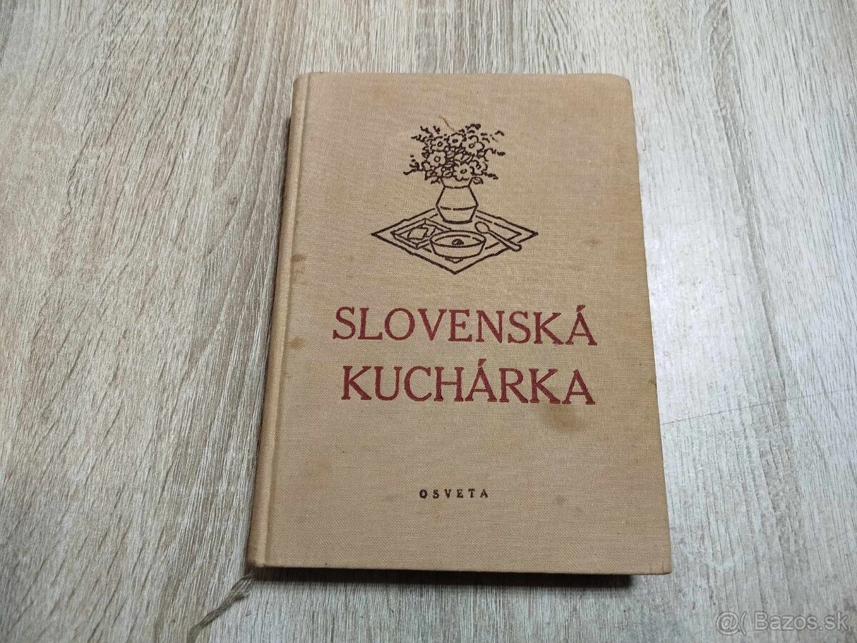 70 ročná SLOVENSKÁ KUCHÁRKA--1955--kolektív autorov--pevná v