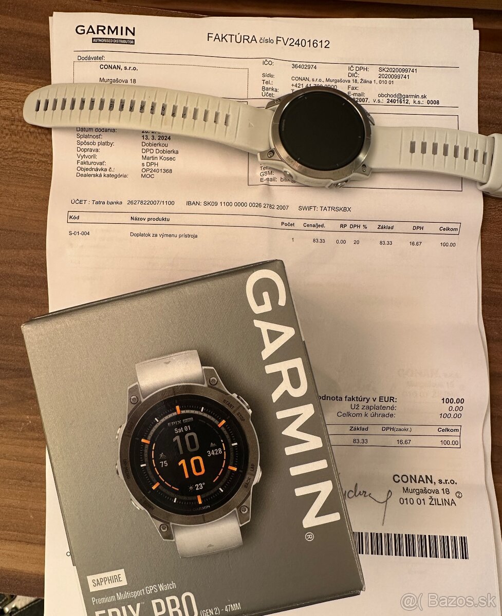 Garmin EPIX PRO 2gen 47mm Sapphire Titanium