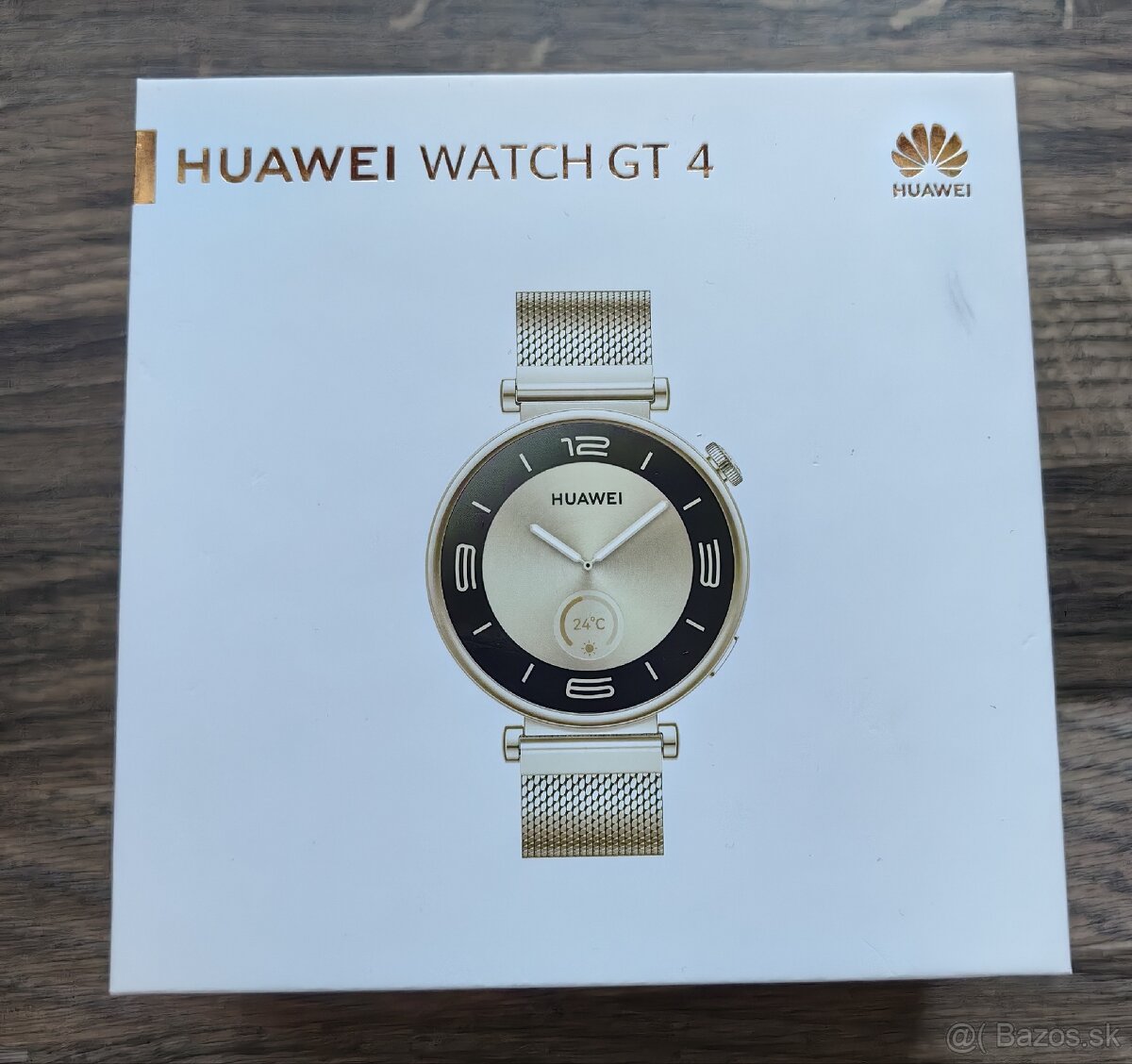 Huawei watch gt 4 zlaté