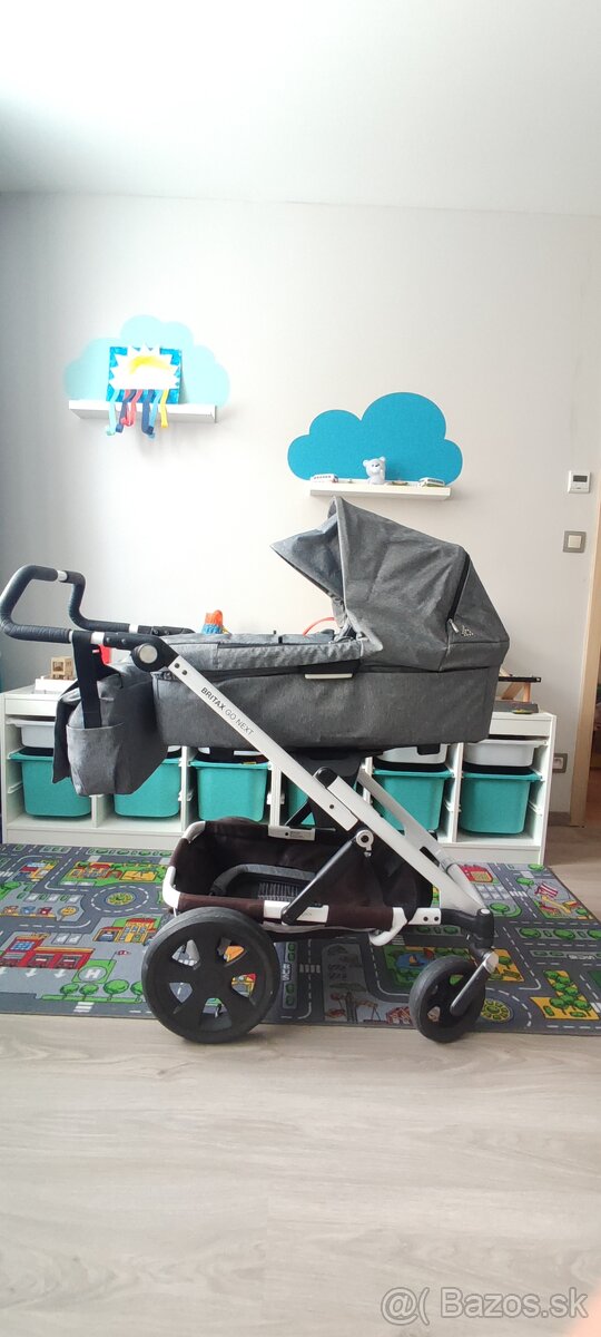 Britax Go Next trojkombinácia + isofix základňa + prísl.