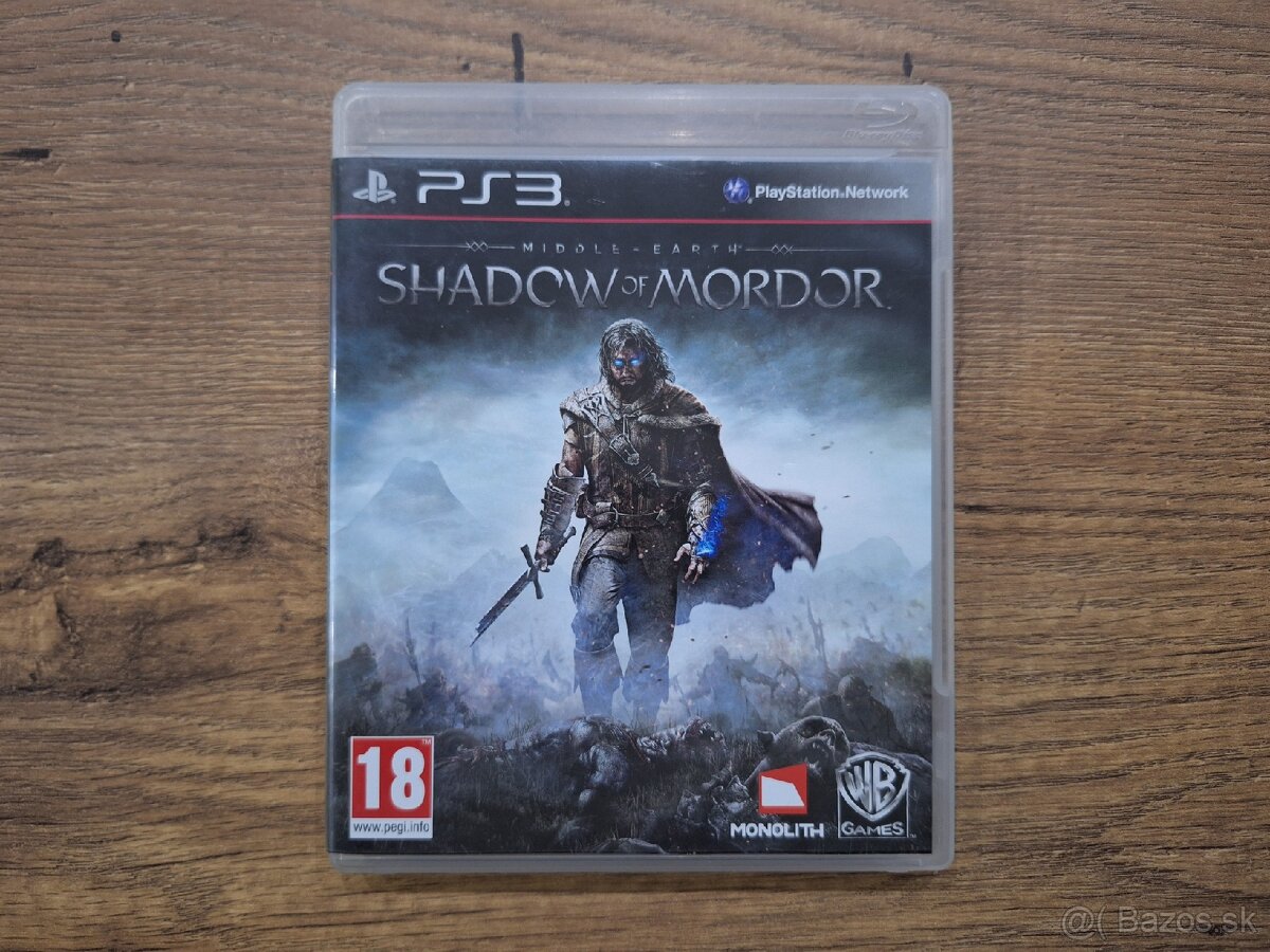 Hra na PS3 - Middle Earth Shadow of Mordor