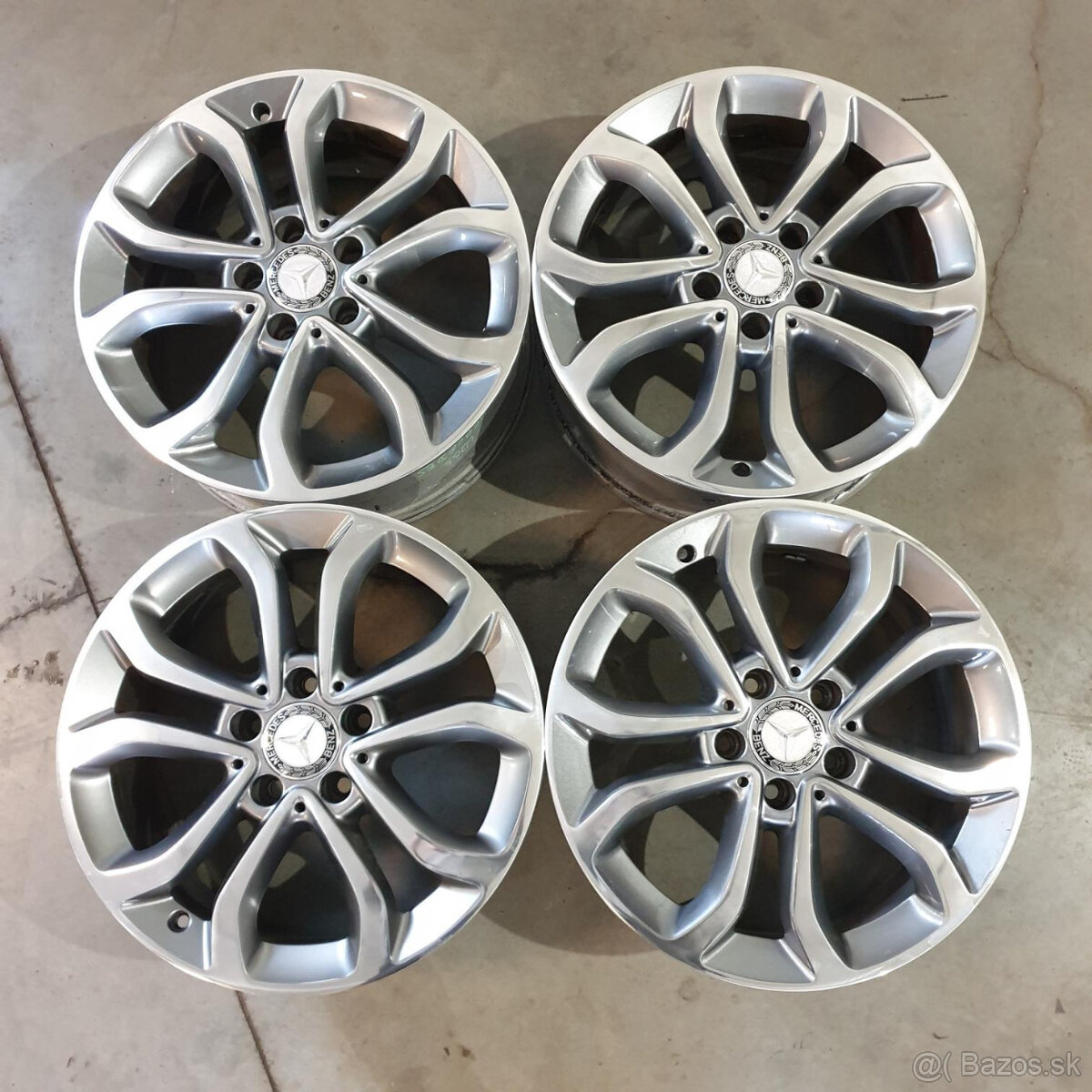 Originál Mercedes Benz disky 5x112 R17 ET48.5