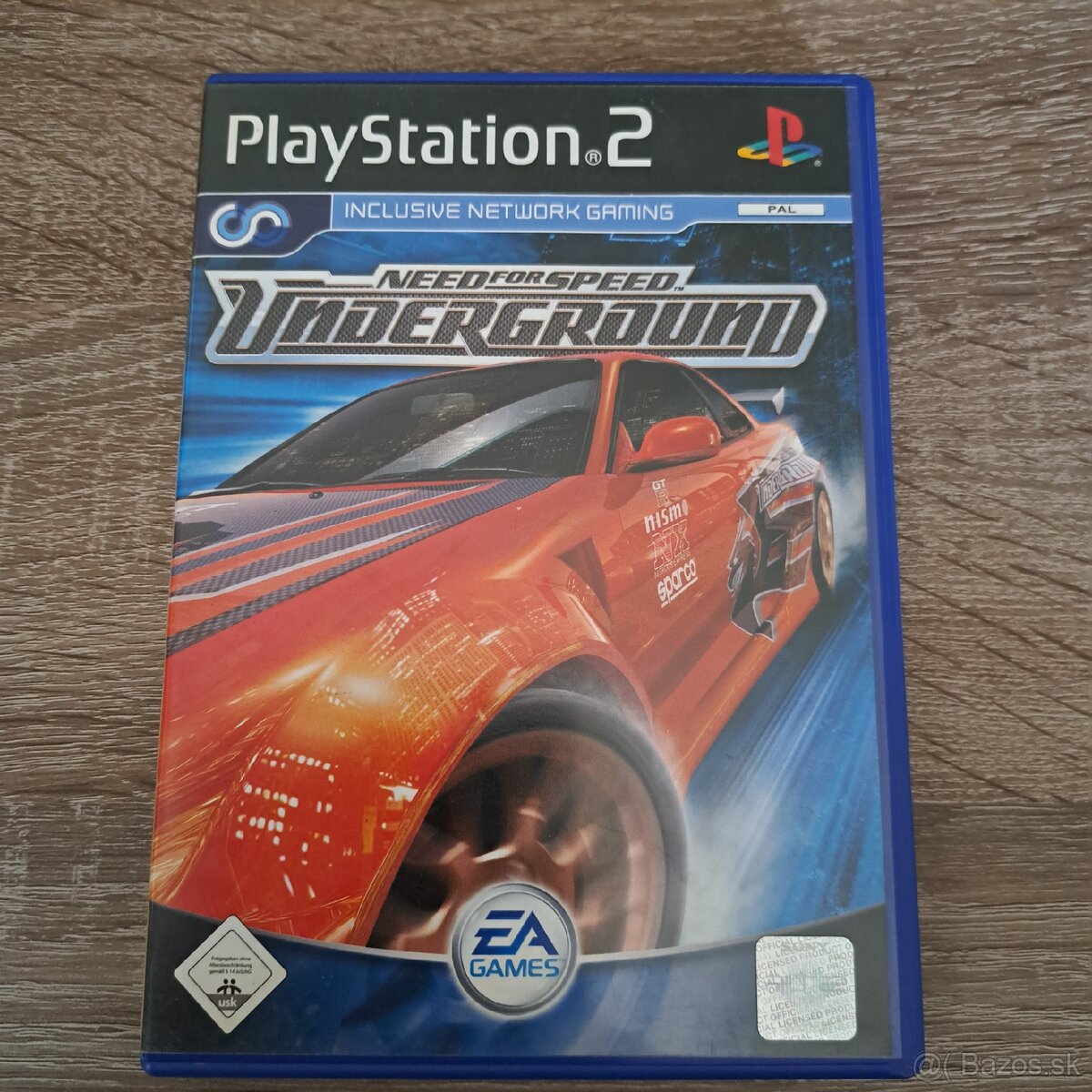 Hra na Playstation 2 - Need for speed underground