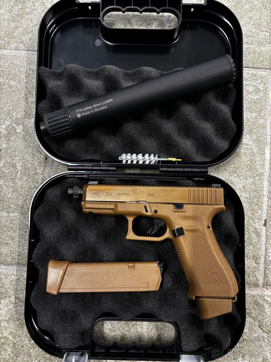 Predám Glock 19X so závitom