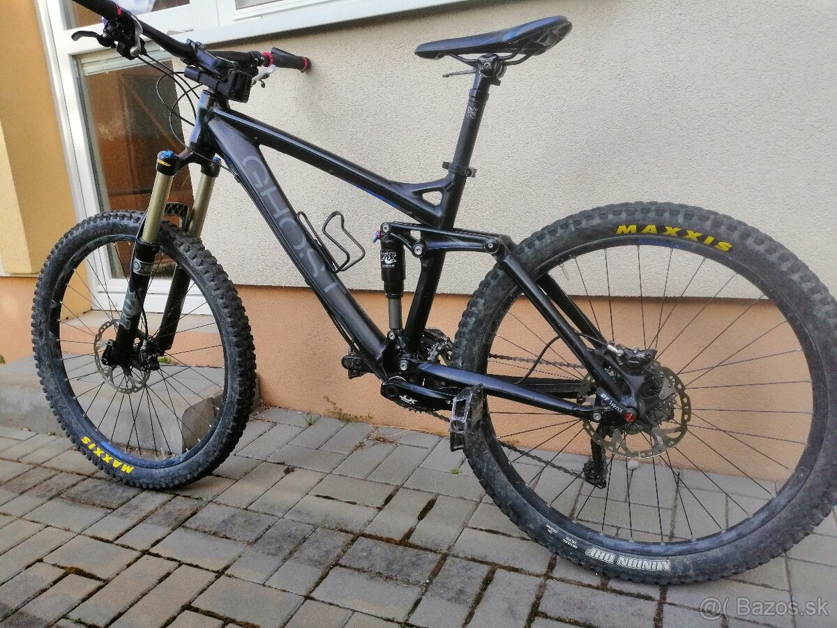 Celoodpruzeny horsky bicykel Ghost v komplet XT vybave