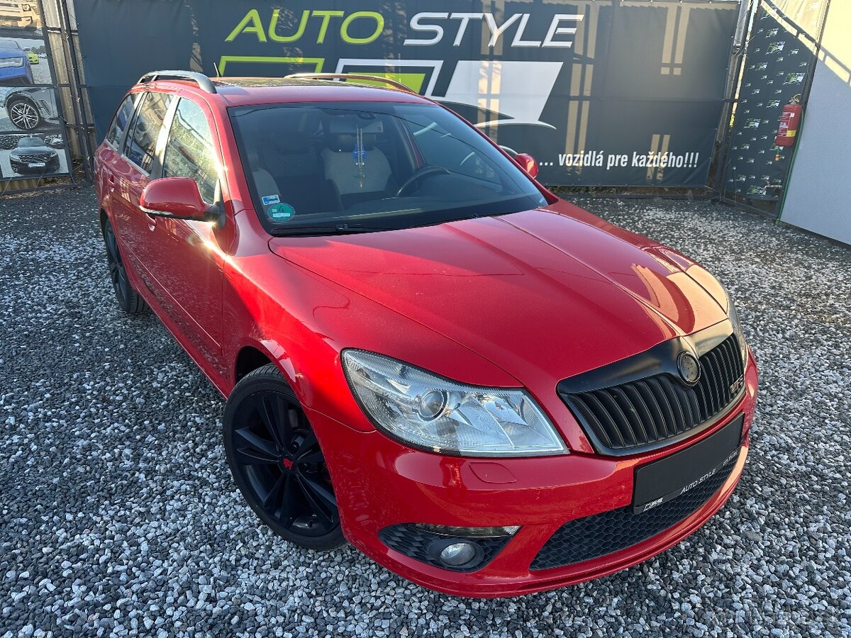 Škoda Octavia Combi 2.0 TDI CR DPF RS