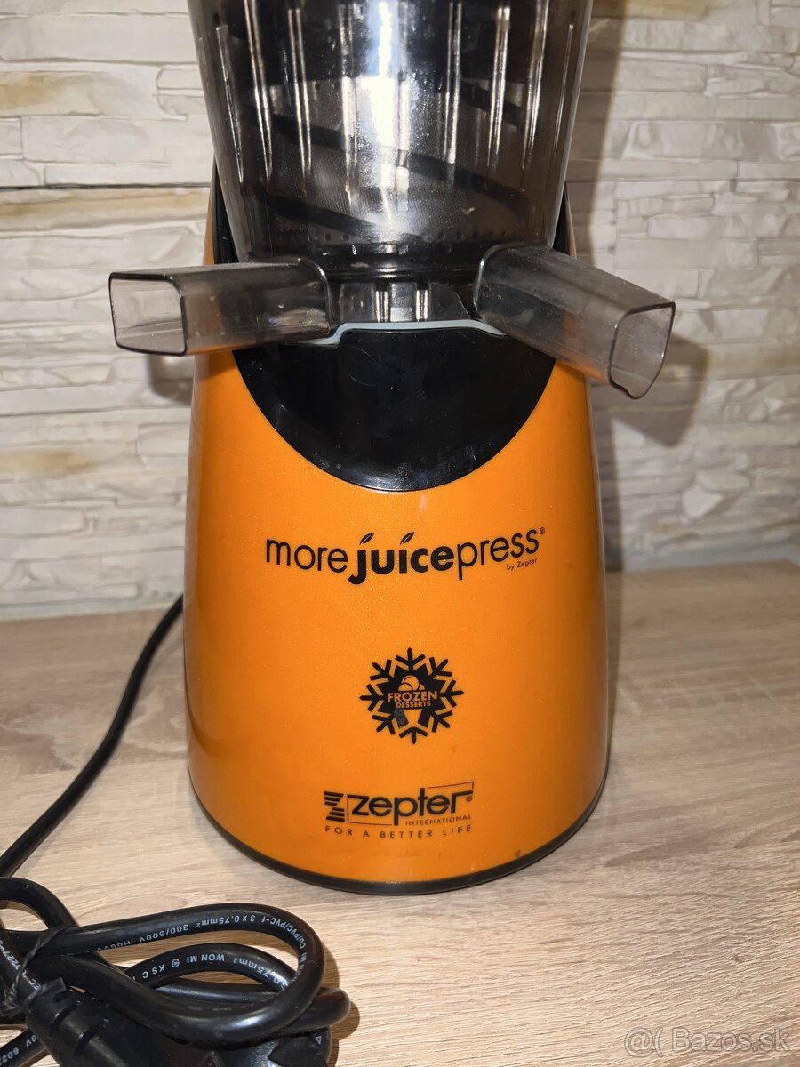 ZEPTER odšťavovač Morejuicepress