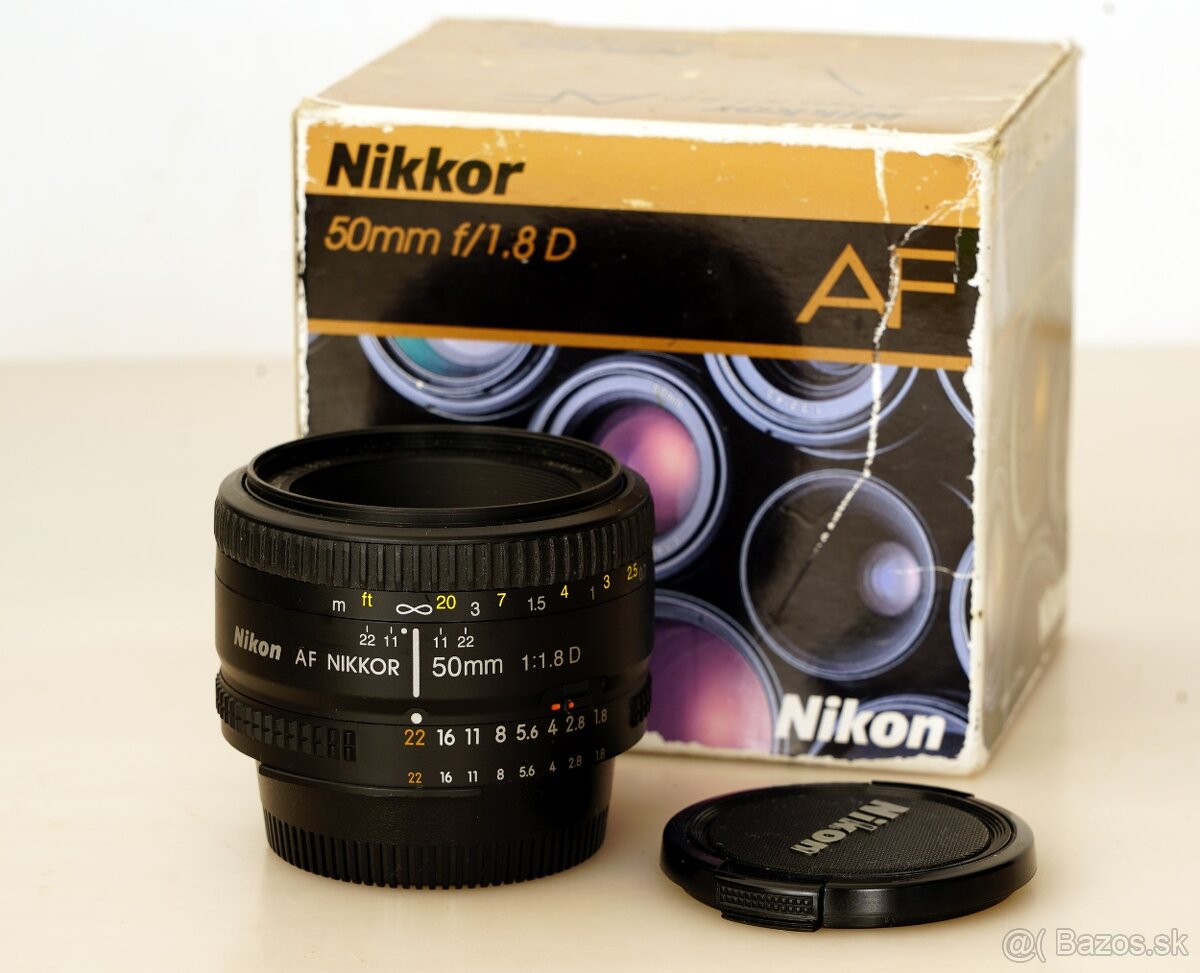 Nikon AF NIKKOR 1,8 50mm