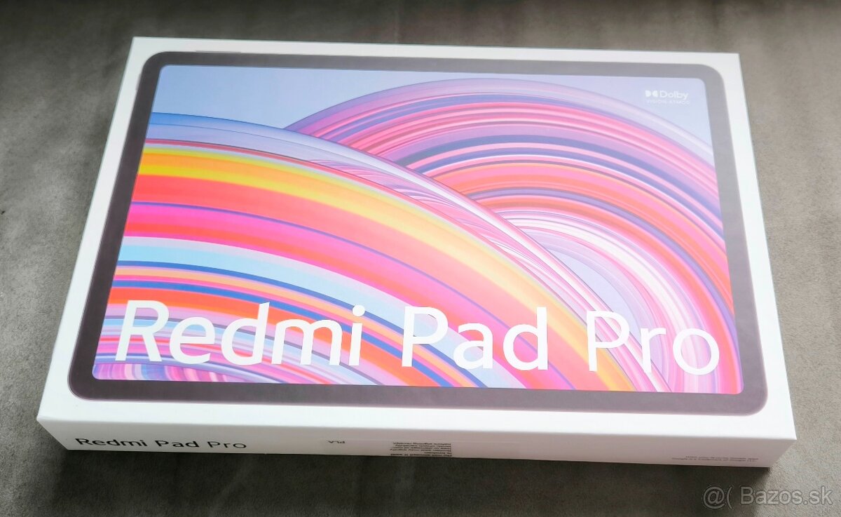 Nový tablet Redmi Pad Pro 6GB / 128GB, 2 r. záruka