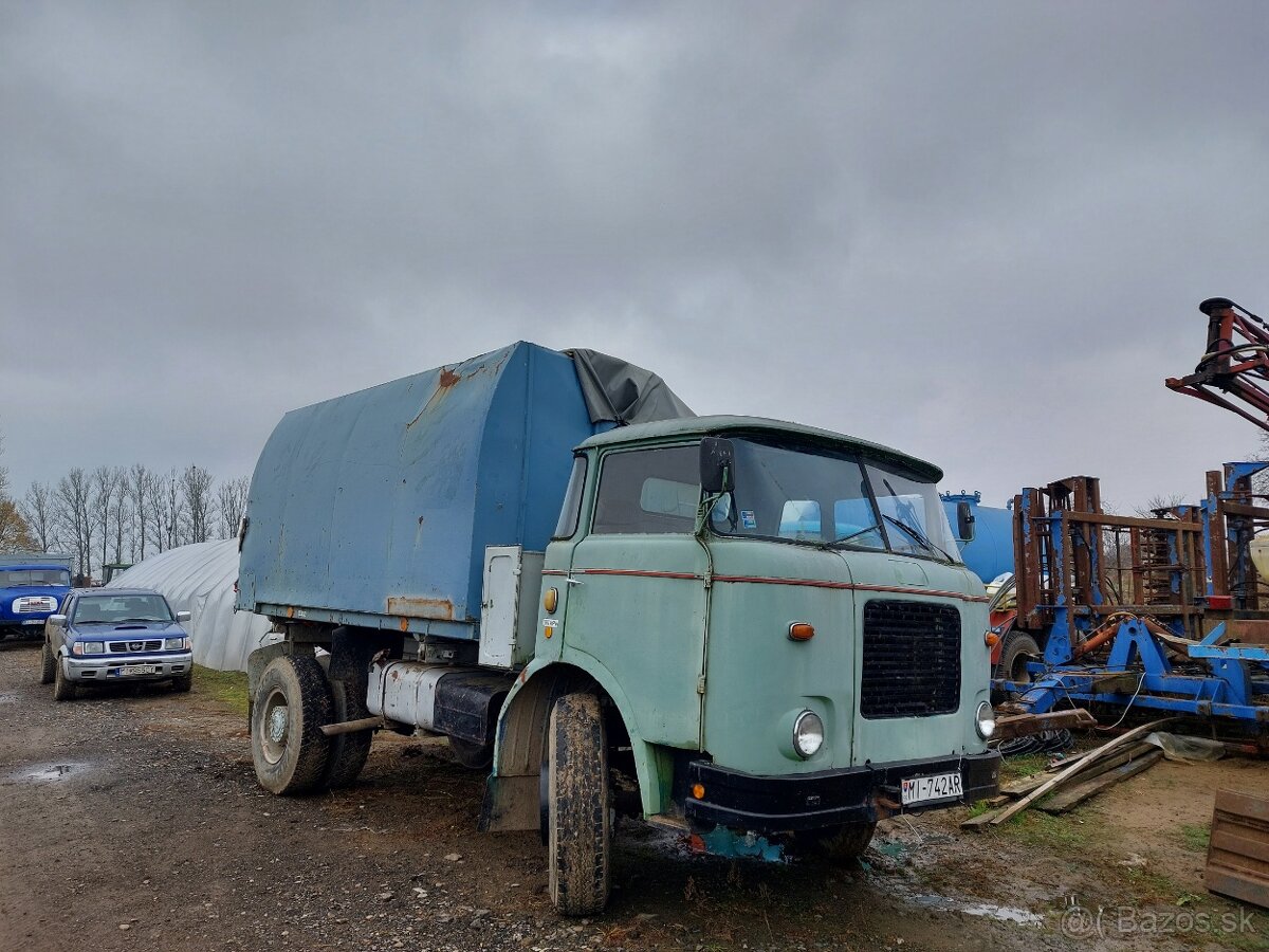 Liaz,Škoda 706,kuka,so šnekom pre osivo+TP,ŠPZ,